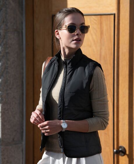 Women’s Hudson – horizontal quilted gilet Thumbnail