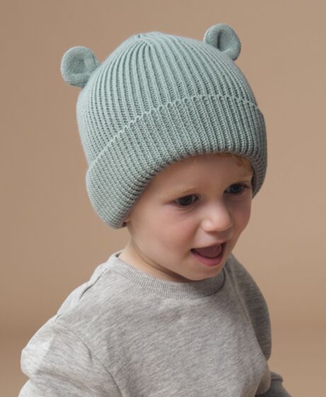 Beechfield Organic Baby Bear Beanie Thumbnail