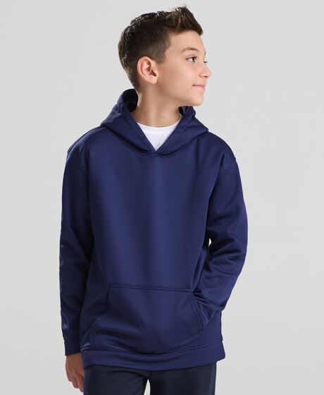 AWDis Kids Sports Polyester Hoodie Thumbnail