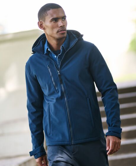 Regatta Venturer Three Layer Hooded Soft Shell Jacket Thumbnail