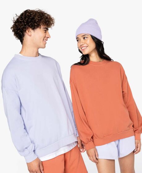 Native Spirit Unisex Terry 280 Oversized Sweatshirt Thumbnail