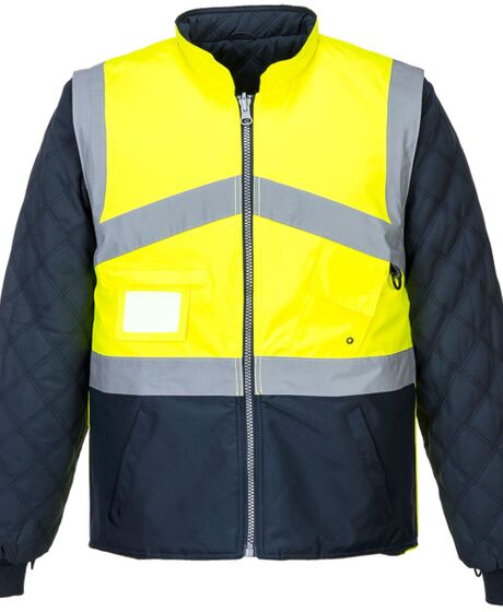 Portwest S769 Hi-Vis Breathable 2-in-1 Contrast Reversible Jacket Thumbnail